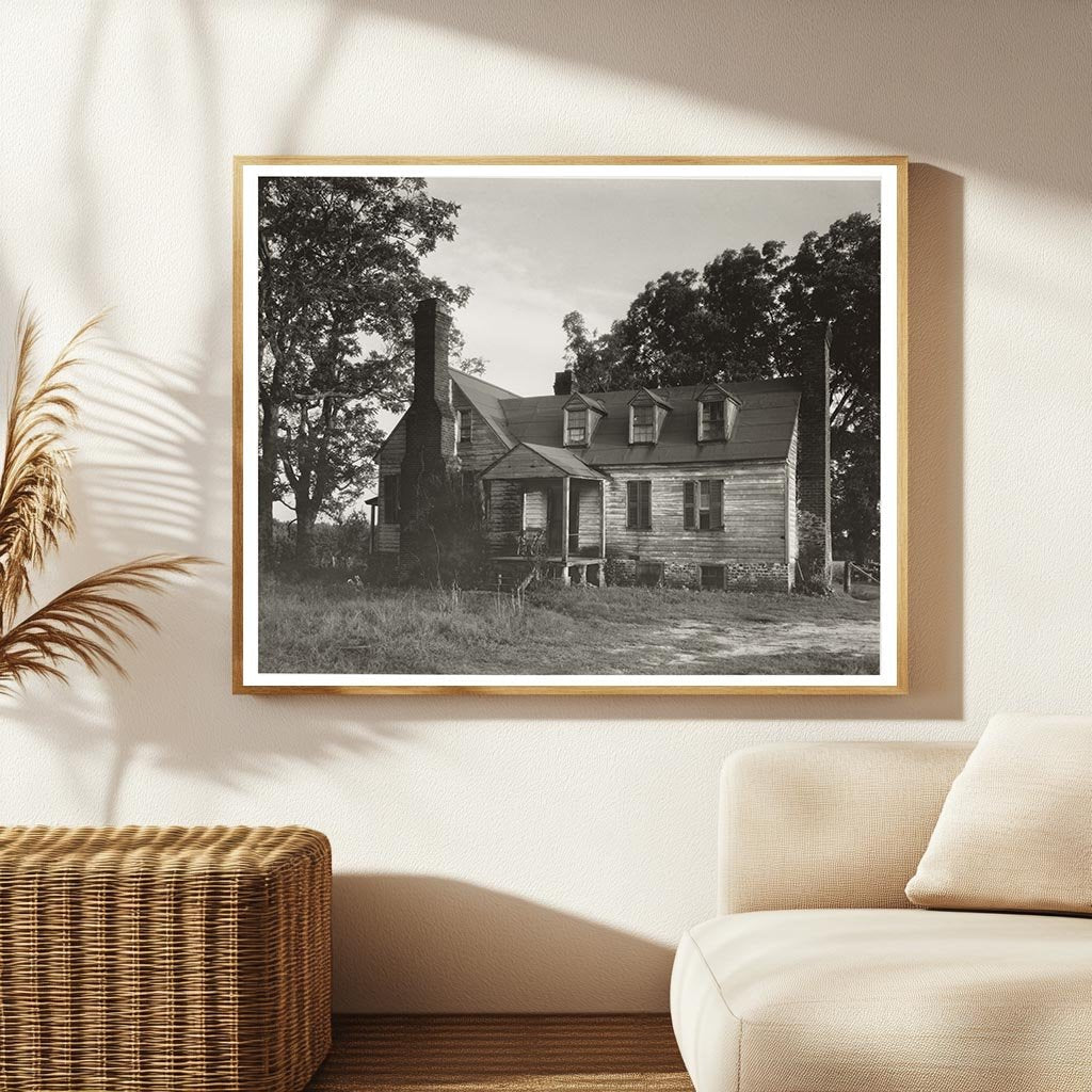 Vintage Farmhouse in New Kent County, Virginia, 1930s