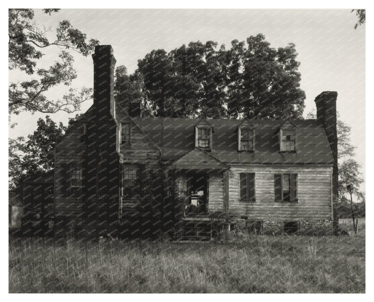 New Kent County Farmhouse Photo, Virginia 1900s
