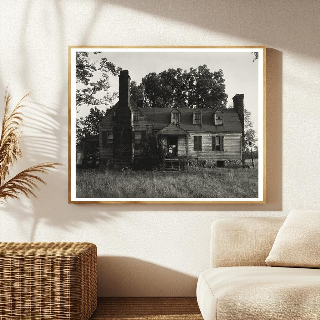 New Kent County Farmhouse Photo, Virginia 1900s