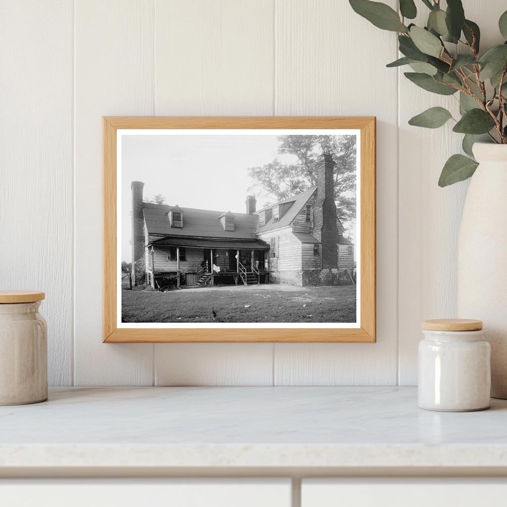 Vintage Farmhouse Photo, New Kent County, VA 1900s