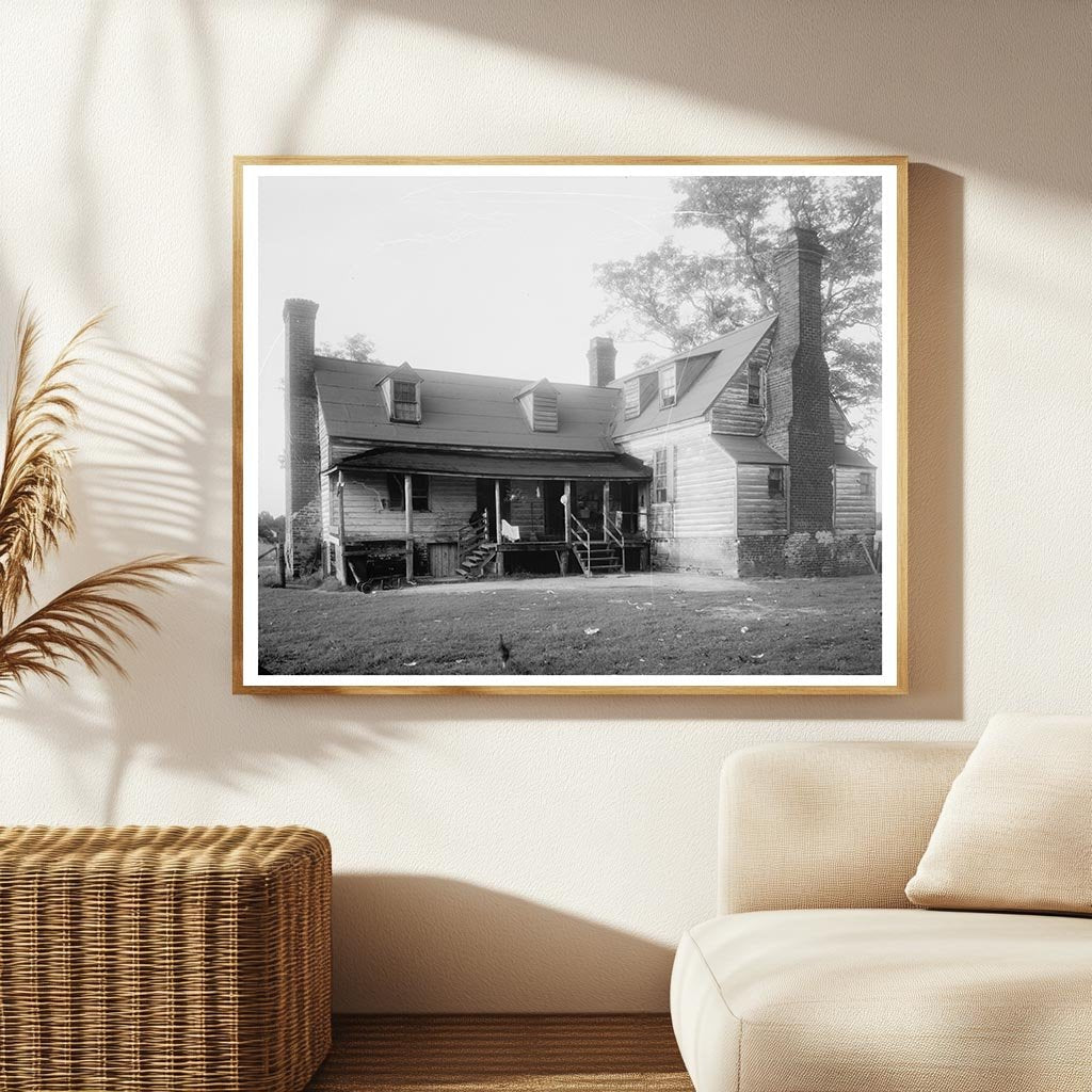 Vintage Farmhouse Photo, New Kent County, VA 1900s