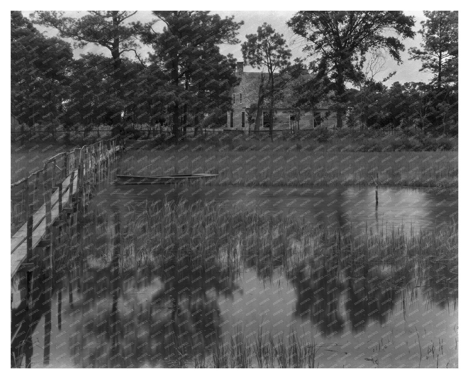 Old Hall, Nassawadox, VA: Historic Structure from 1691