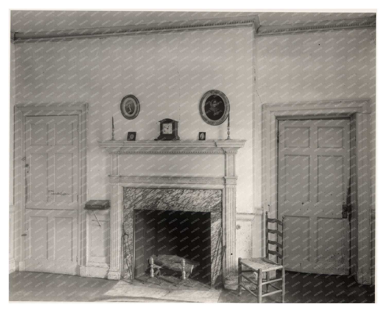 Old Hall, Nassawadox VA, Historic Photo 1691-1808