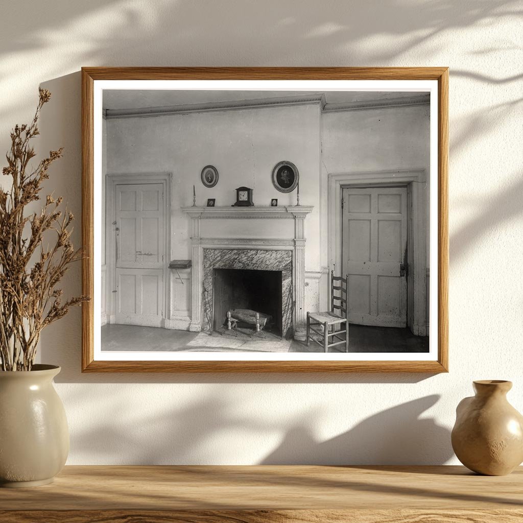 Old Hall, Nassawadox VA, Historic Photo 1691-1808