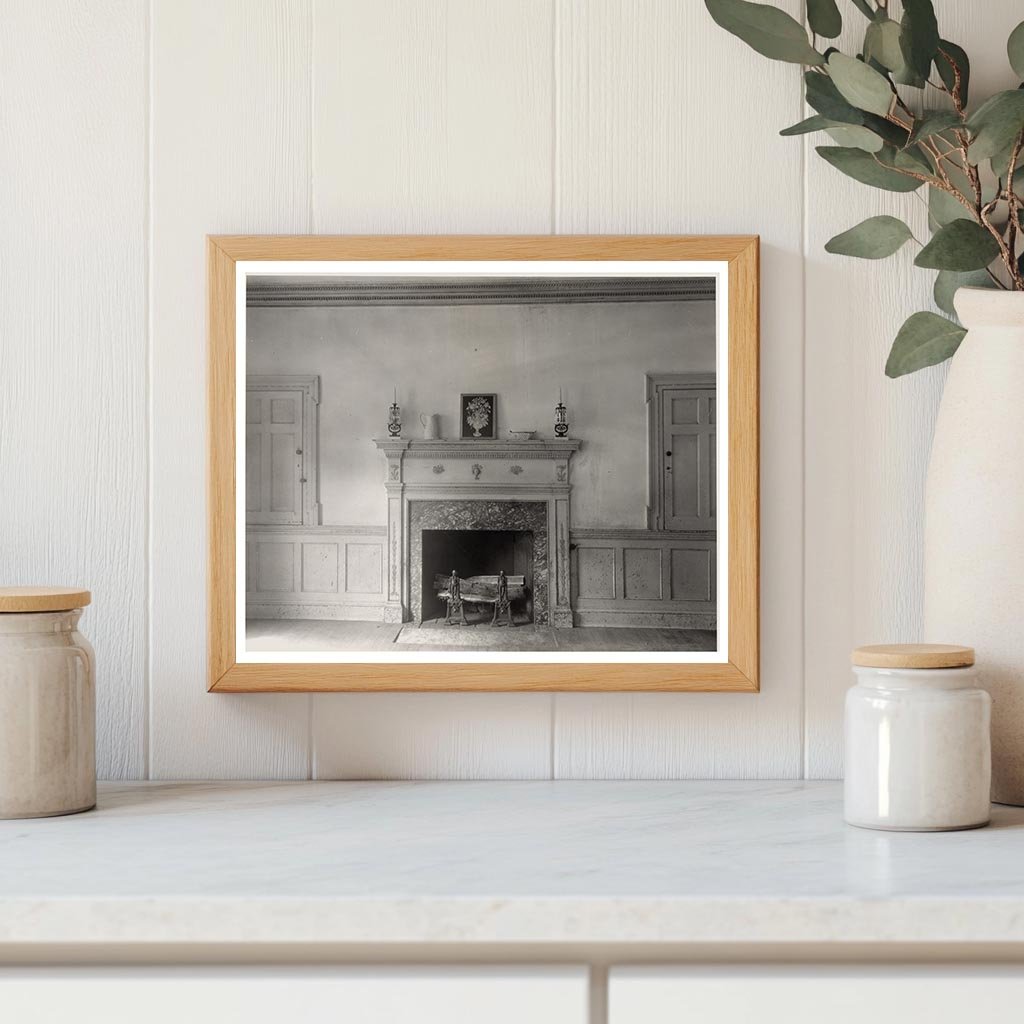 Old Hall, Nassawadox, VA: Historical Photo from 1953