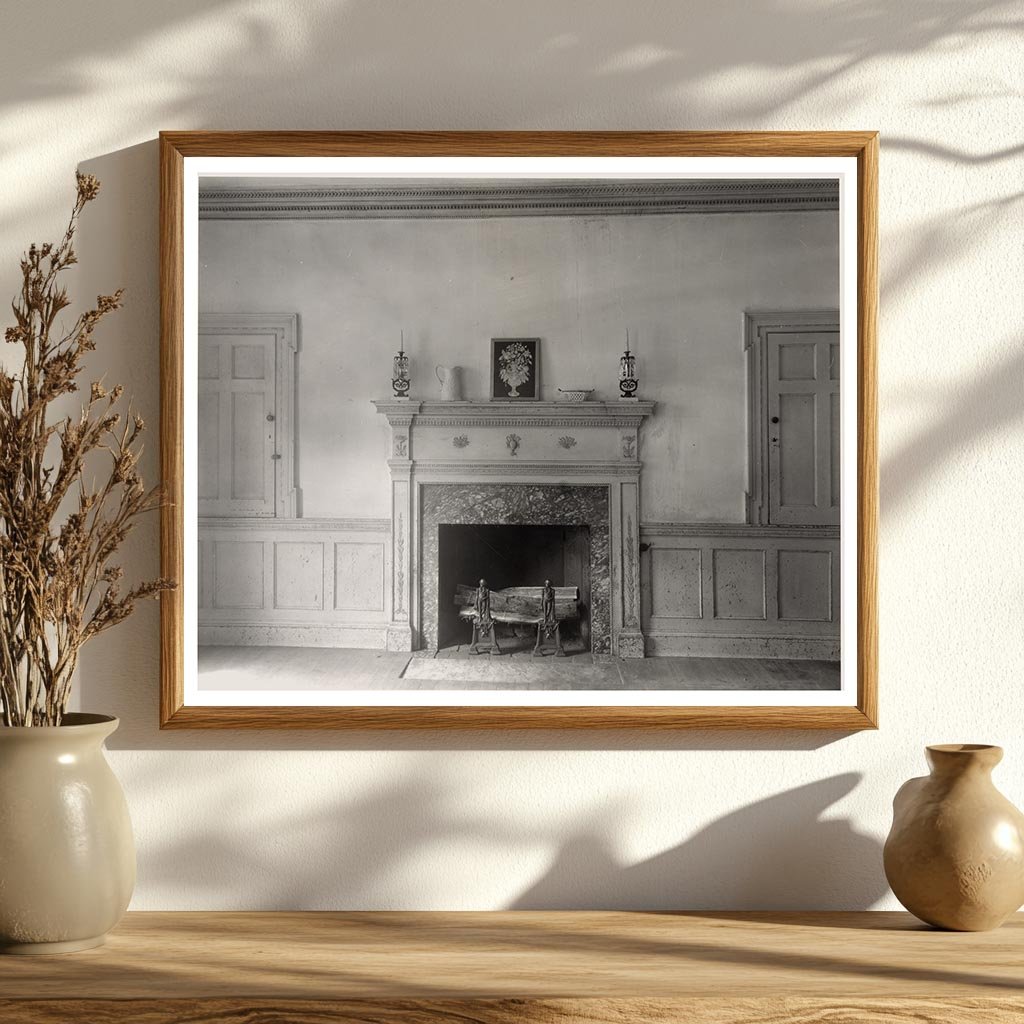 Old Hall, Nassawadox, VA: Historical Photo from 1953