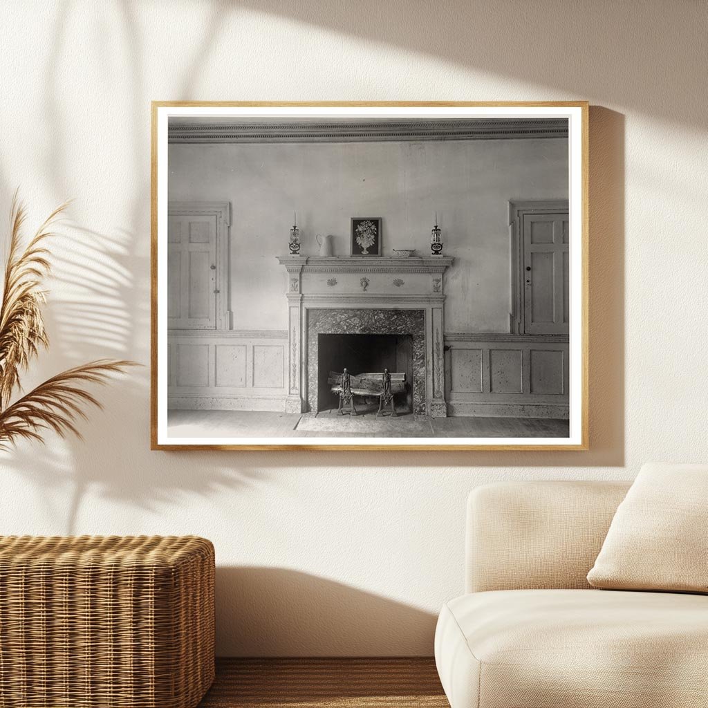 Old Hall, Nassawadox, VA: Historical Photo from 1953