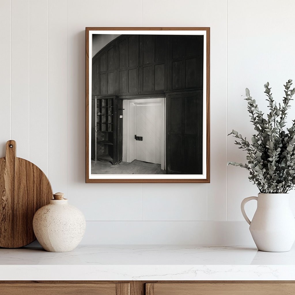 Eastville VA Clerks Office Photo, Historical 1680 Structure