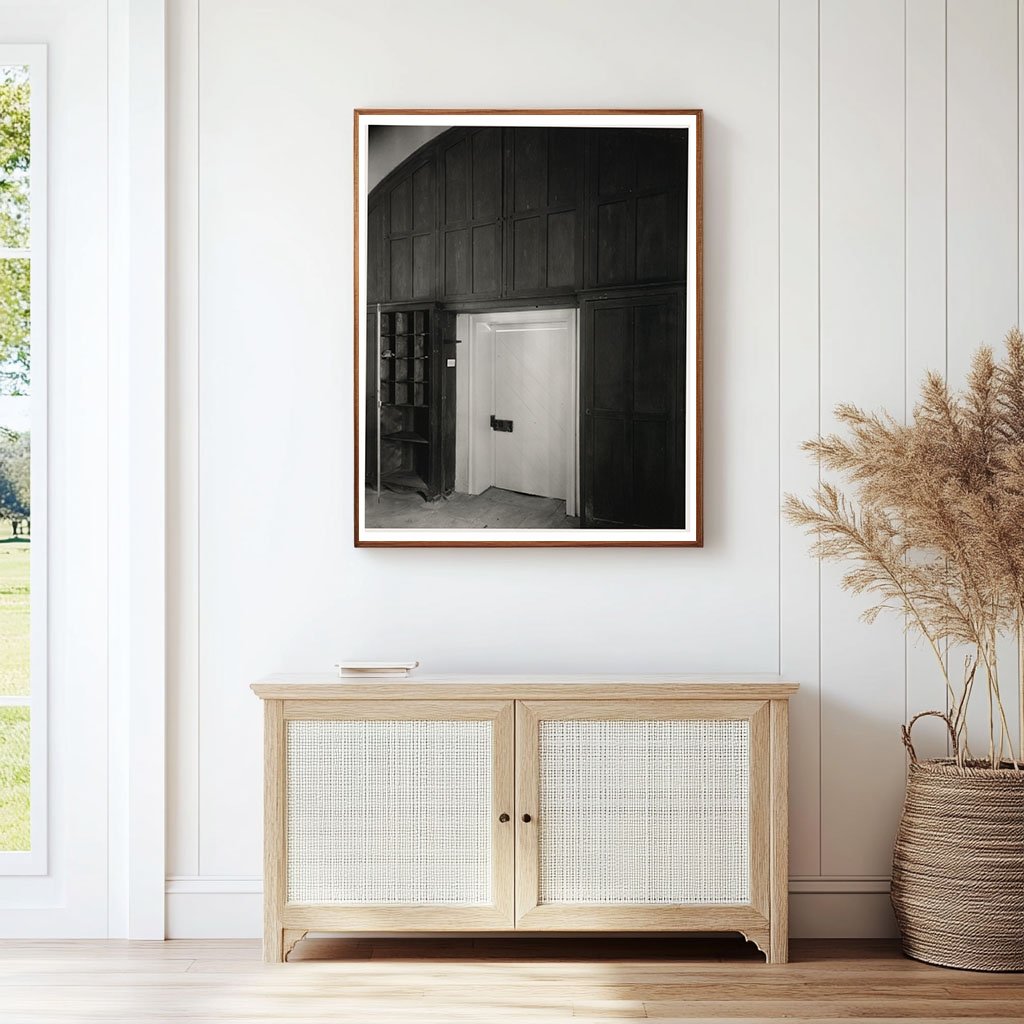 Eastville VA Clerks Office Photo, Historical 1680 Structure