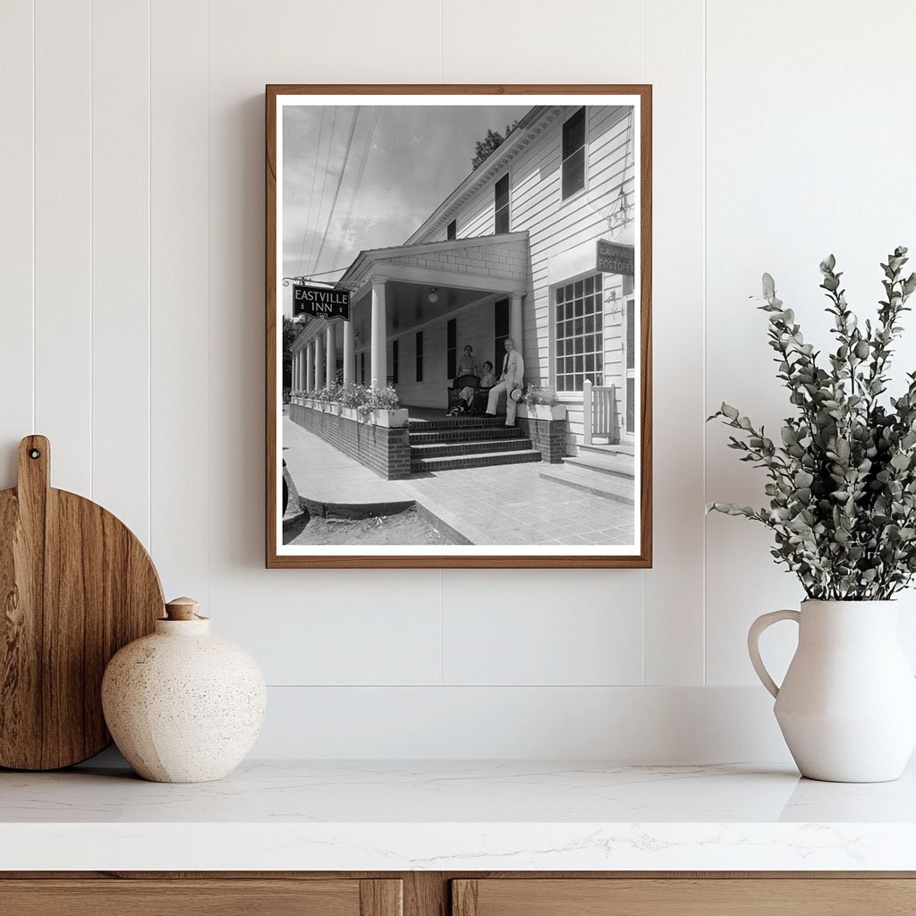 Historic Tavern in Eastville, VA - Early 20th Century