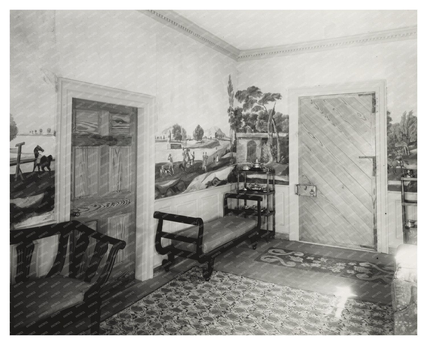 Vintage Interior in Eastville, Virginia, 1834