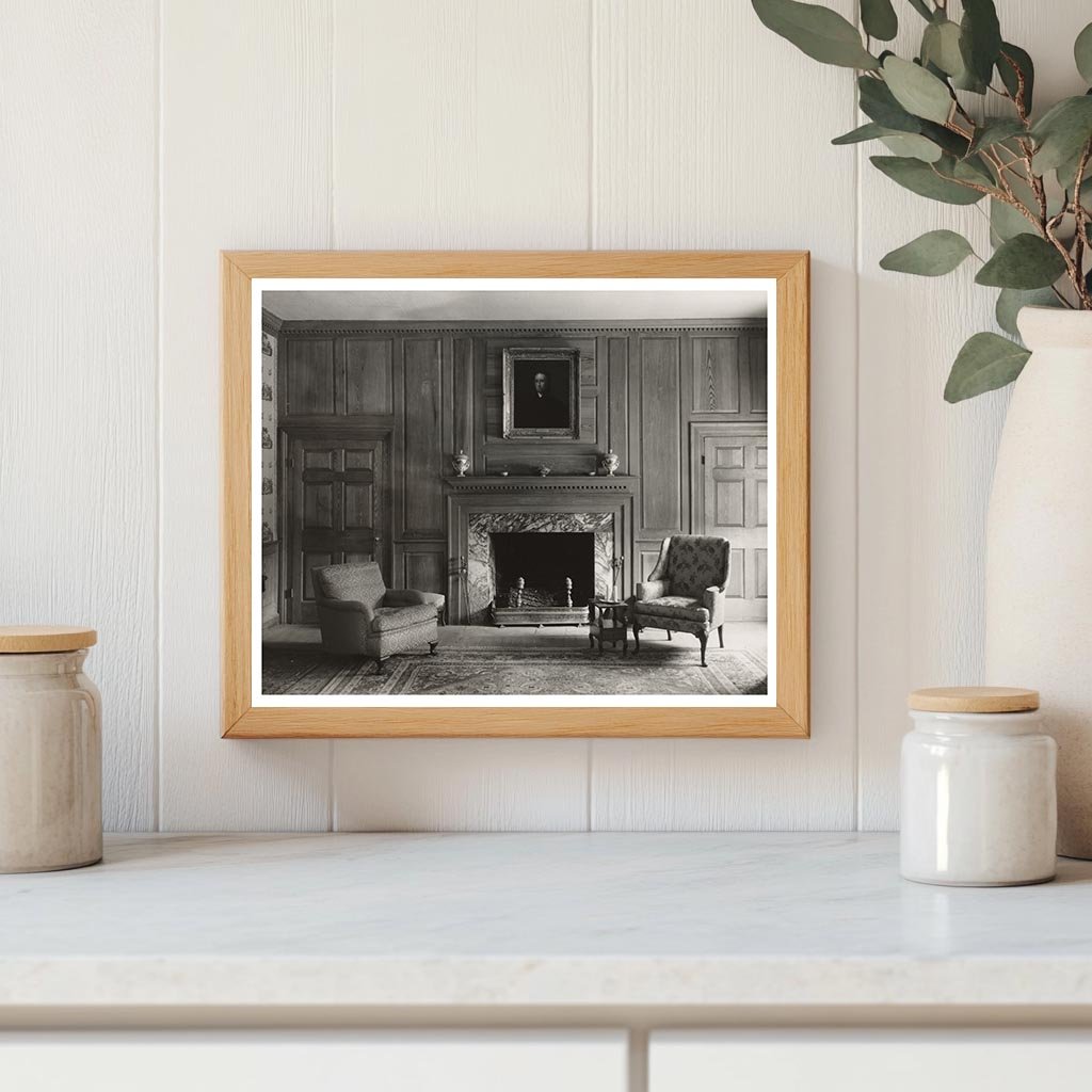 Eastville, VA 1834 Vintage Interior Photograph