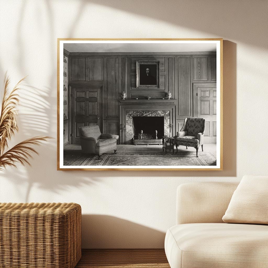 Eastville, VA 1834 Vintage Interior Photograph