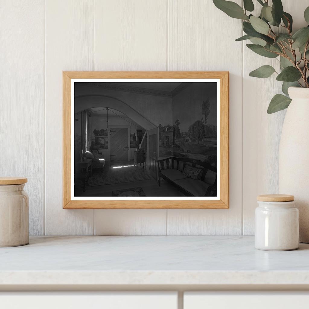 Eastville VA Historic Home Entrance Hall, 1834