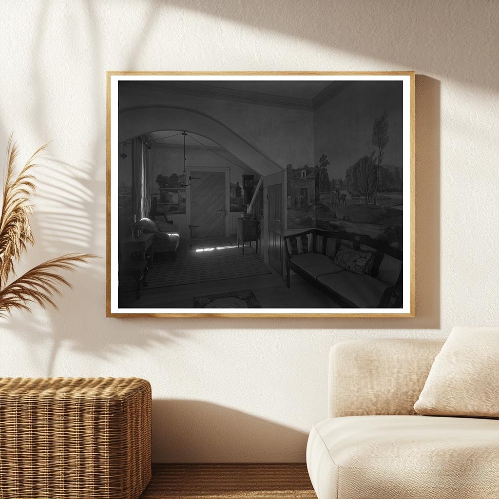 Eastville VA Historic Home Entrance Hall, 1834