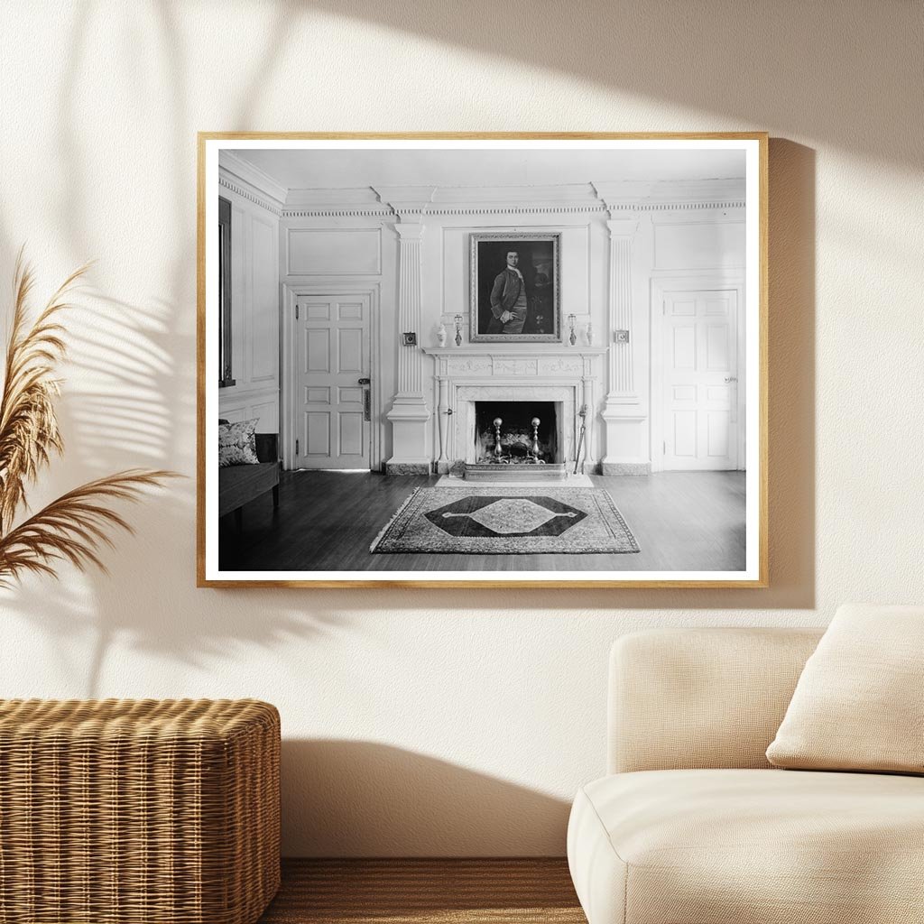 Historic Home Interior, Cherrystone Inlet, VA 1735