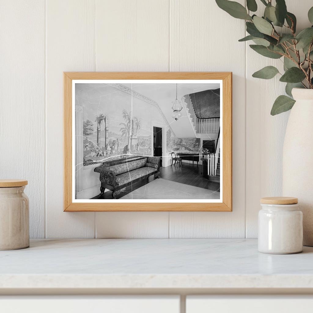 Eastville VA Vintage Home Interior Scene, 1780-1830