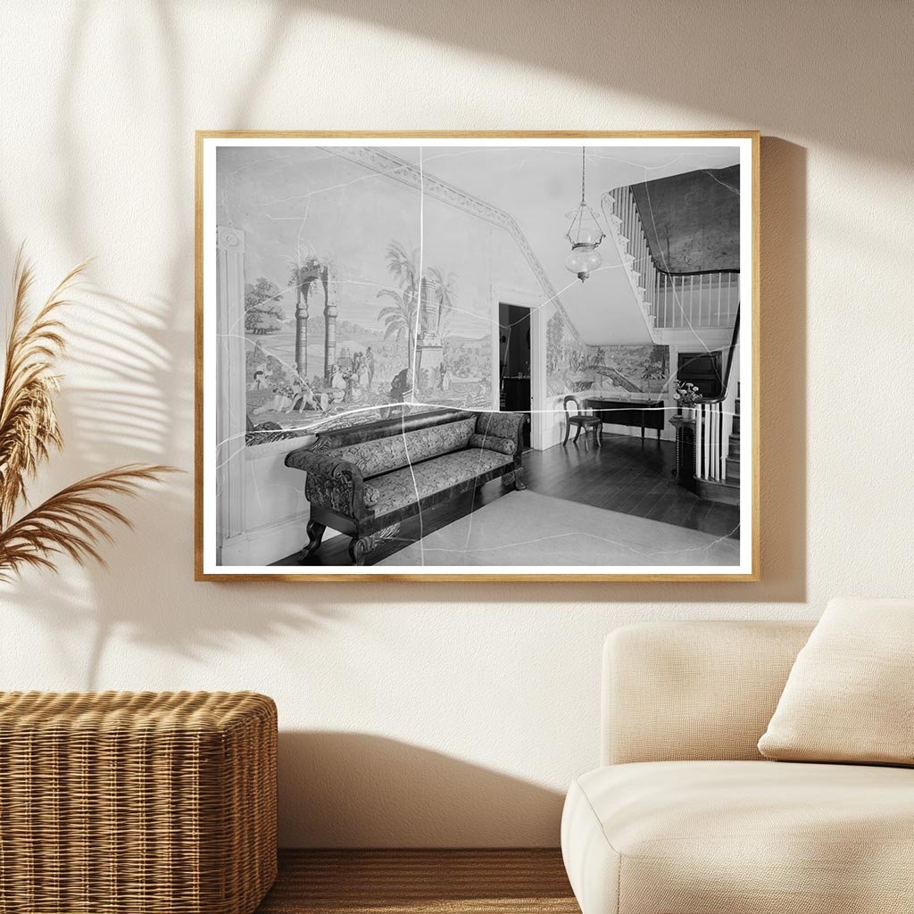 Eastville VA Vintage Home Interior Scene, 1780-1830