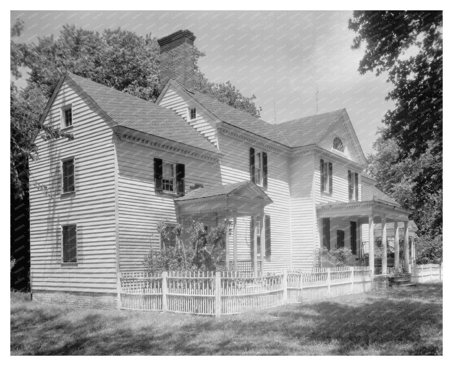Eastville VA Architecture Photo 1930 Historic House