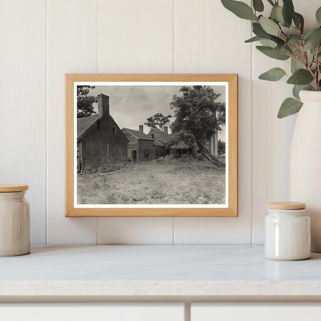 Tankard Building, Northampton County, VA, 1690 Vintage Photo