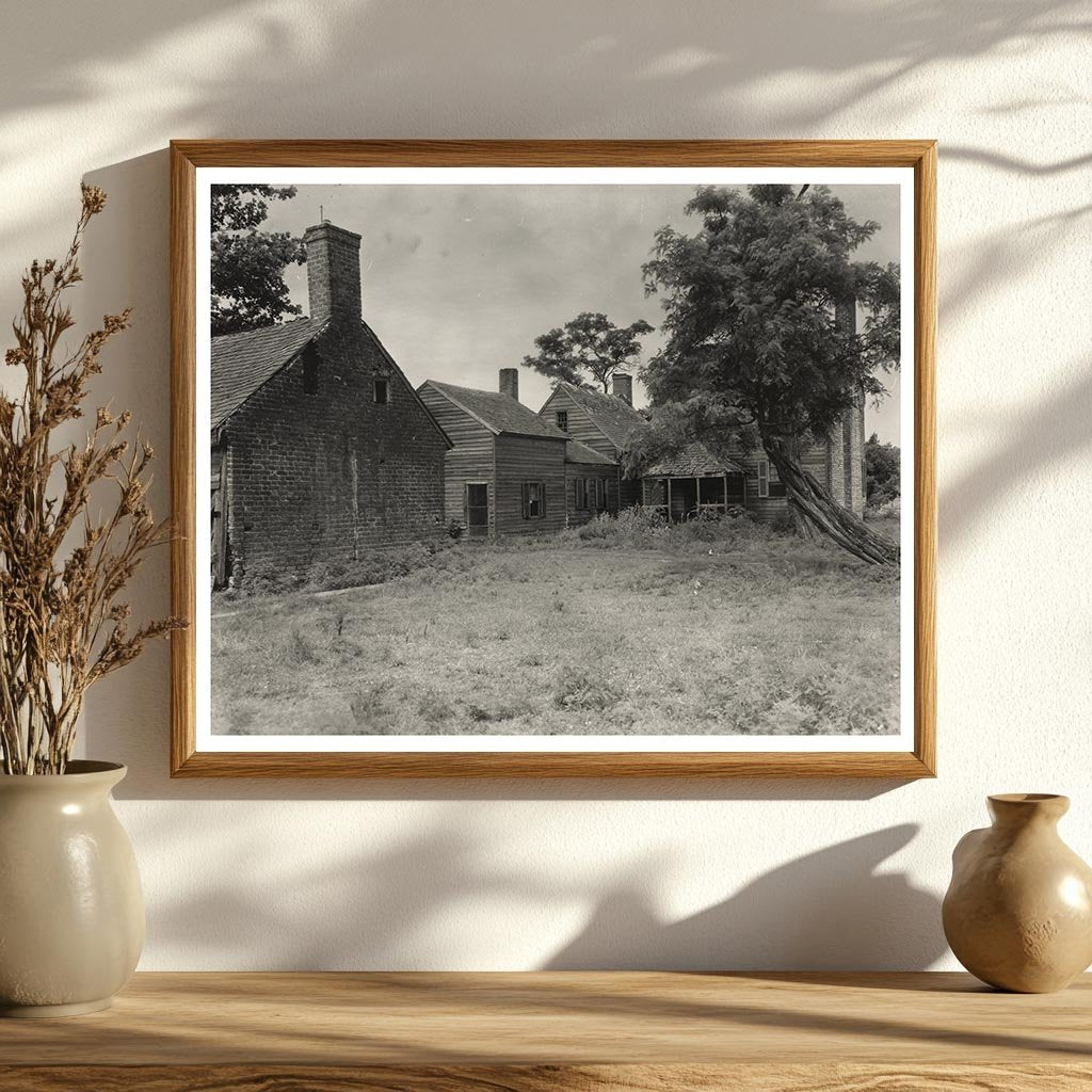 Tankard Building, Northampton County, VA, 1690 Vintage Photo