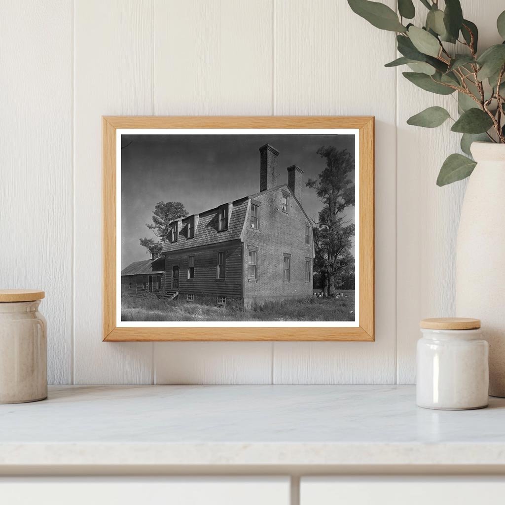 Franktown VA Rural Architecture Photo from 1953