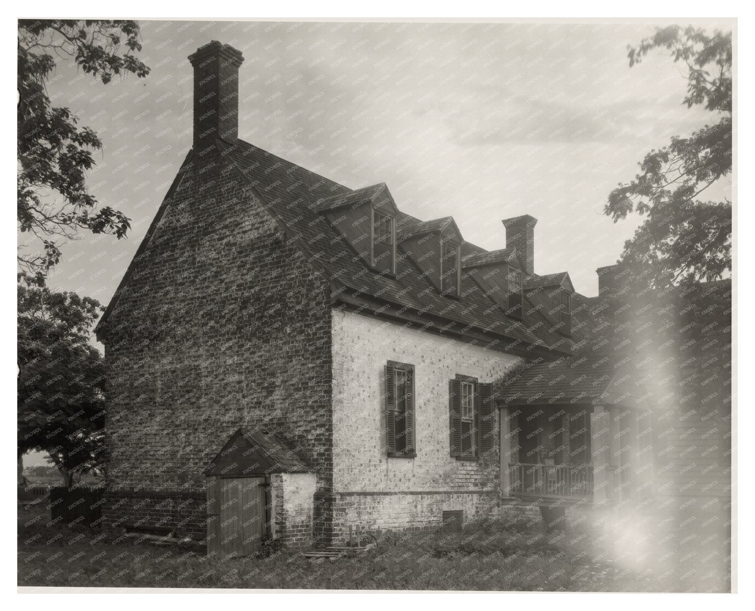 Historic Brick House, Franktown, VA - 19th Century