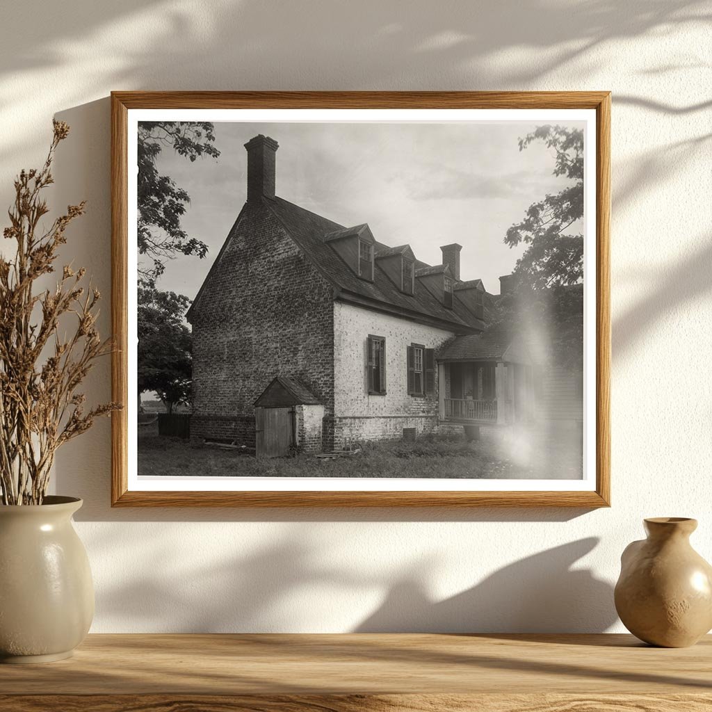 Historic Brick House, Franktown, VA - 19th Century