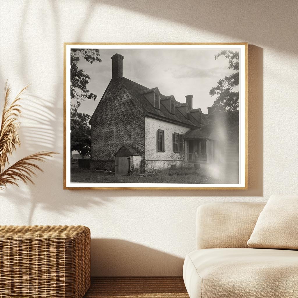 Historic Brick House, Franktown, VA - 19th Century