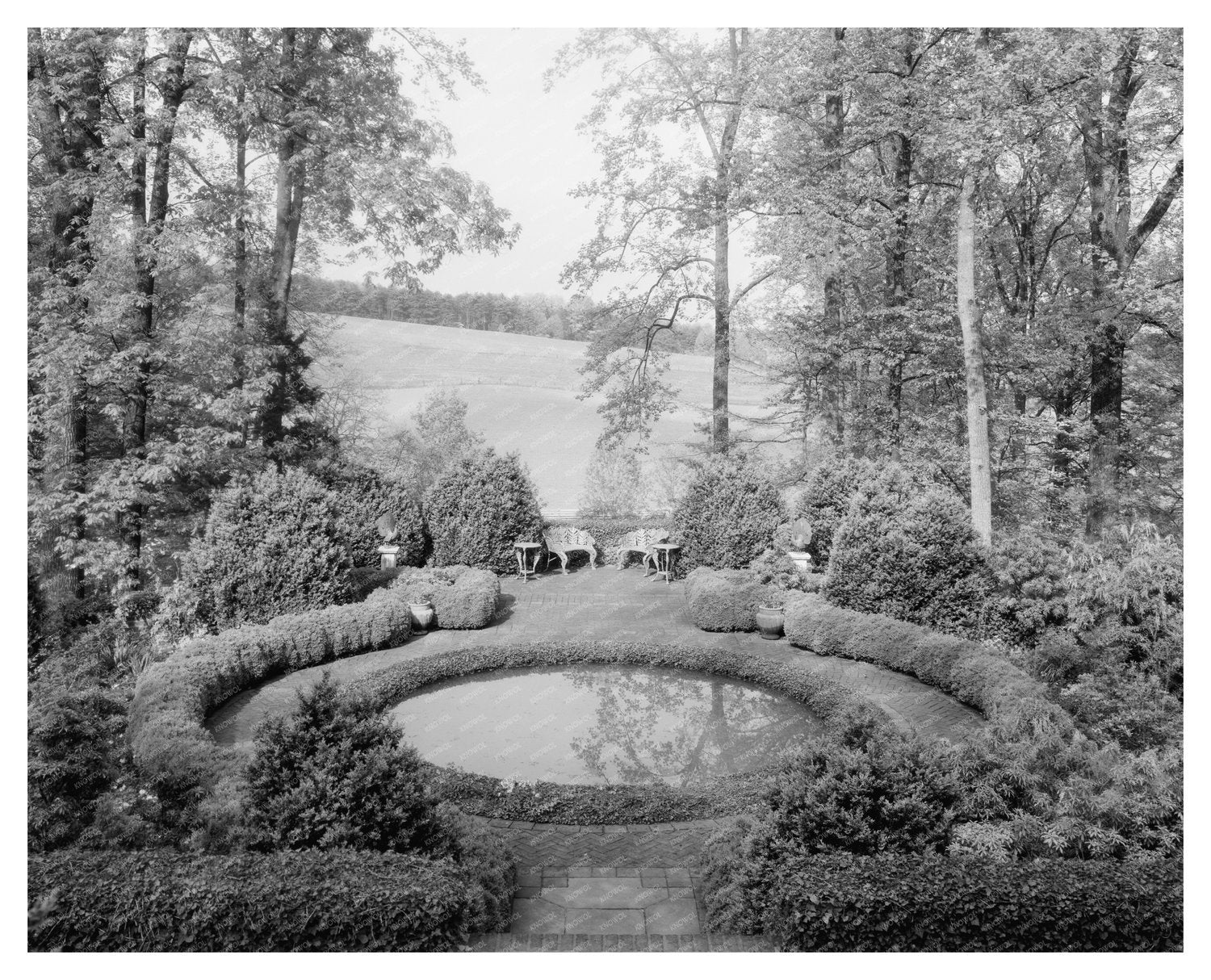 Gordonsville VA Vintage Photo from 1953 Architectural Survey