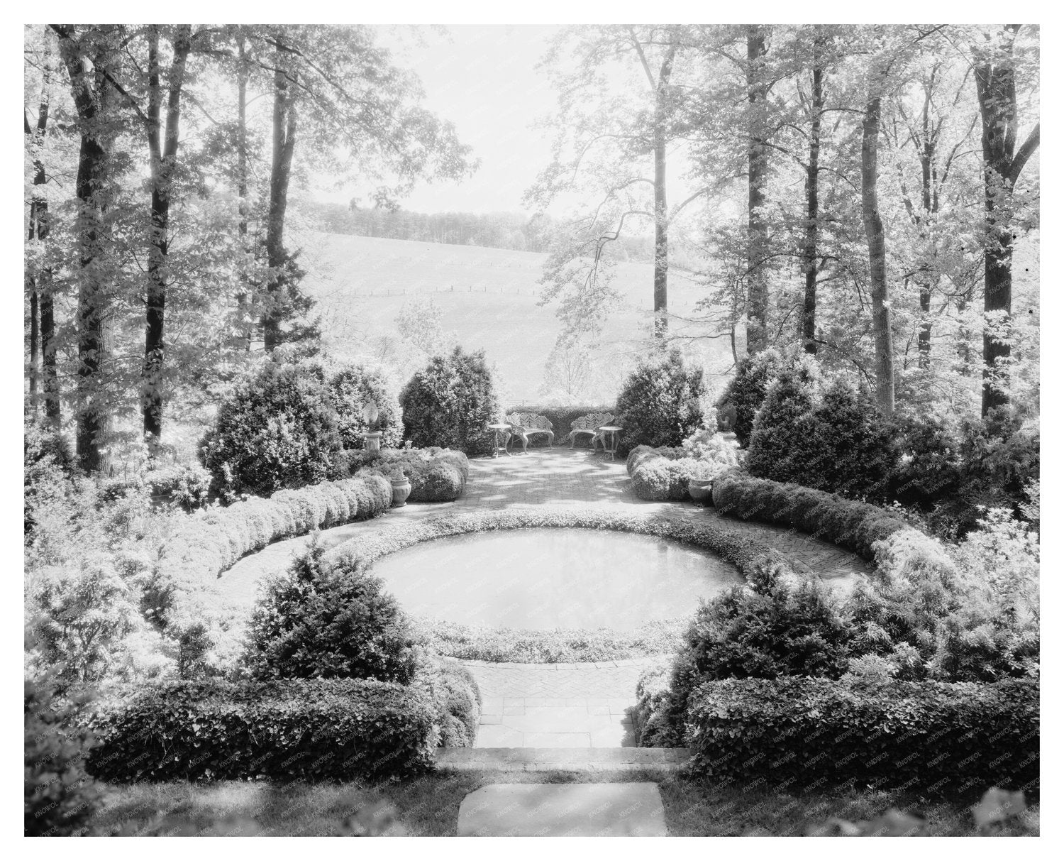 Gordonsville, VA Landscape Photo from Early 1900s