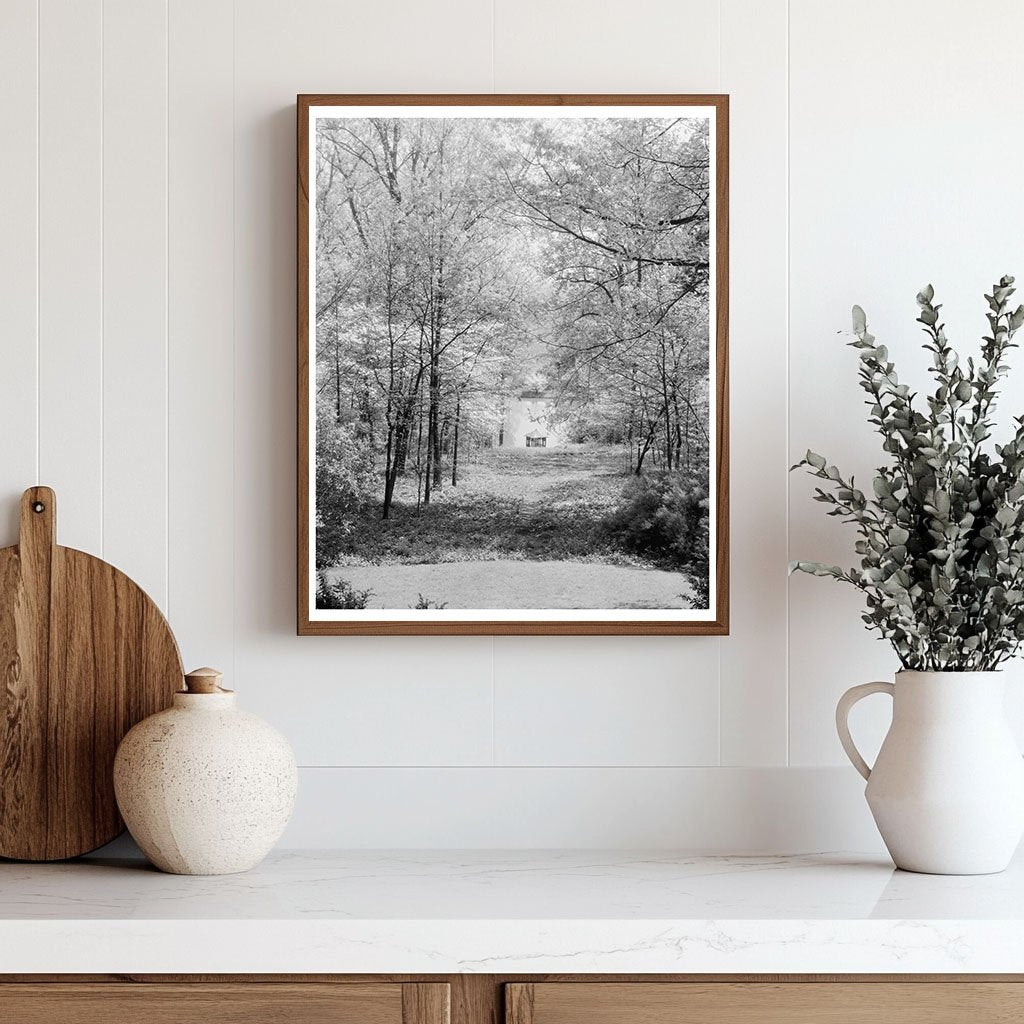 1953 Gordonsville Estate Photograph, Virginia Architecture