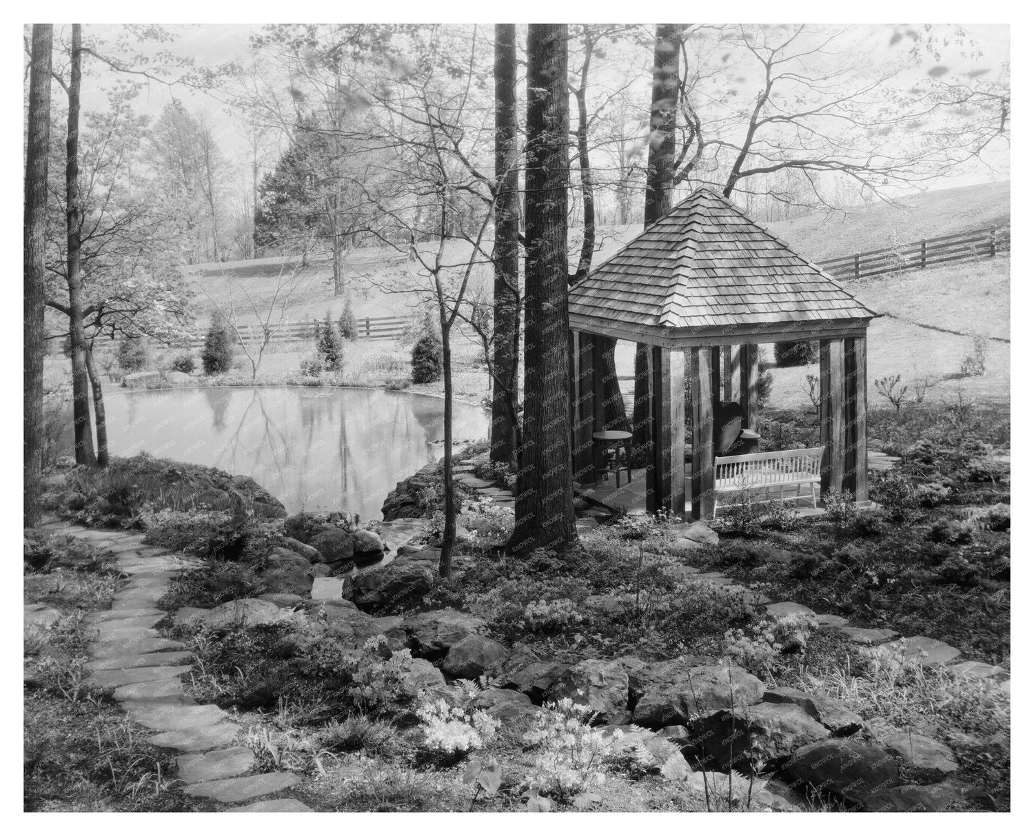 Gordonsville VA Historical Architecture Photo, 1864-1952