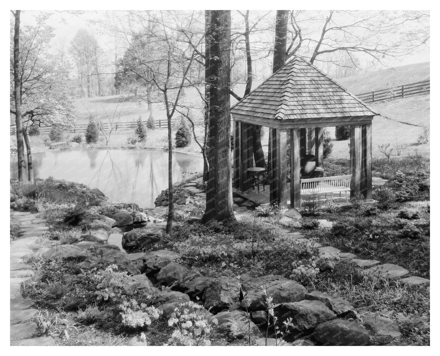 Gordonsville VA Architecture Photo, 20th Century History