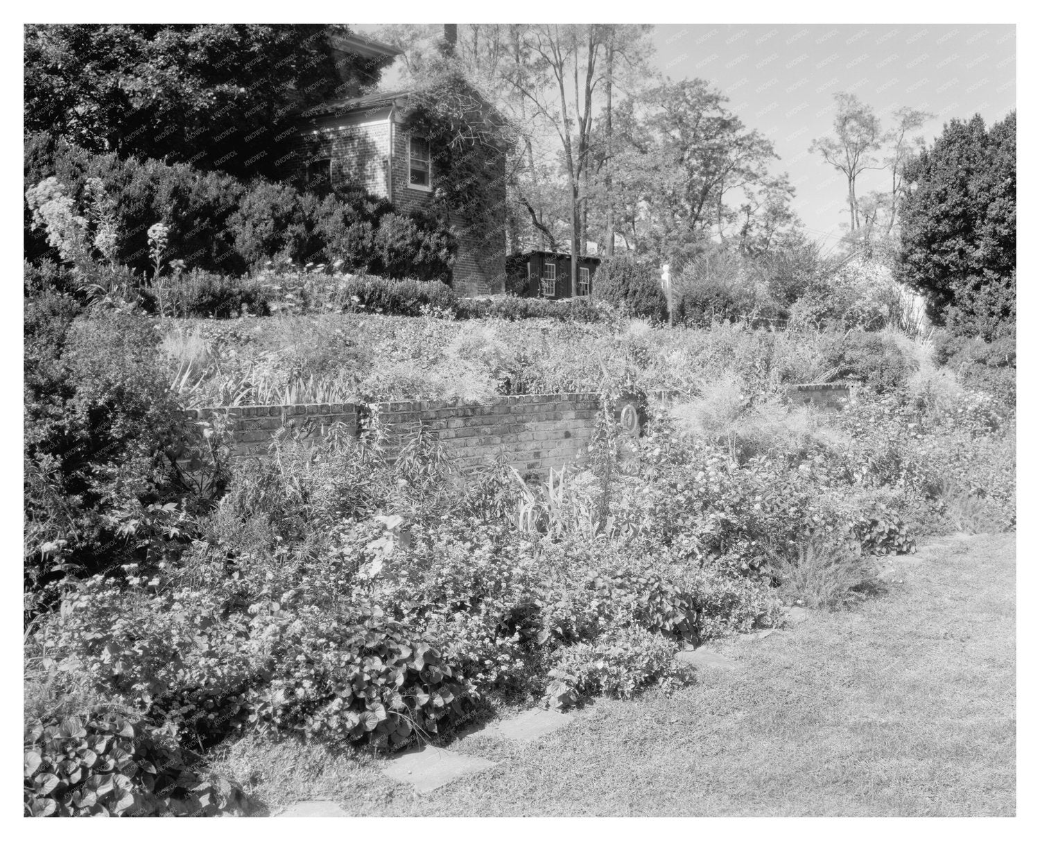 Gordonsville, VA Vintage Architecture Photo, 1900s