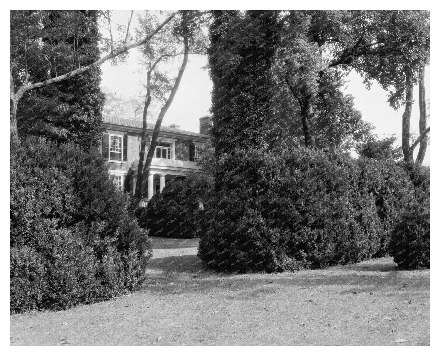 Gordonsville VA Vintage Photo from 1953 Carnegie Survey