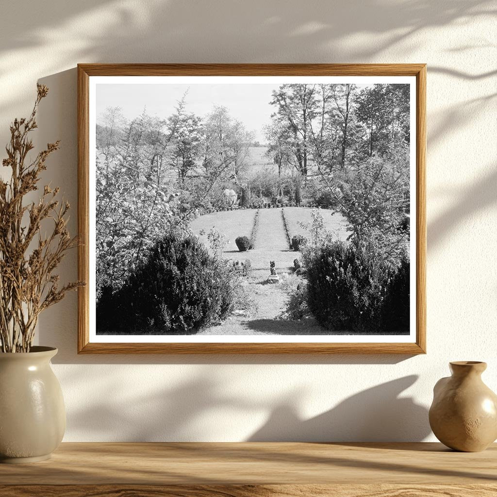 Gordonsville Estate Photo, Orange County, Virginia, 1953