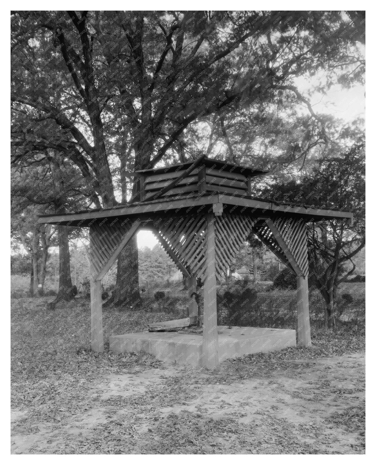 Historic Well Houses in Danville, Virginia, 1900s