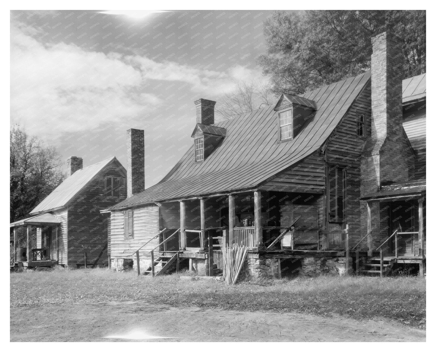 Historic Perkins Family Building in Danville, VA 1776-1850