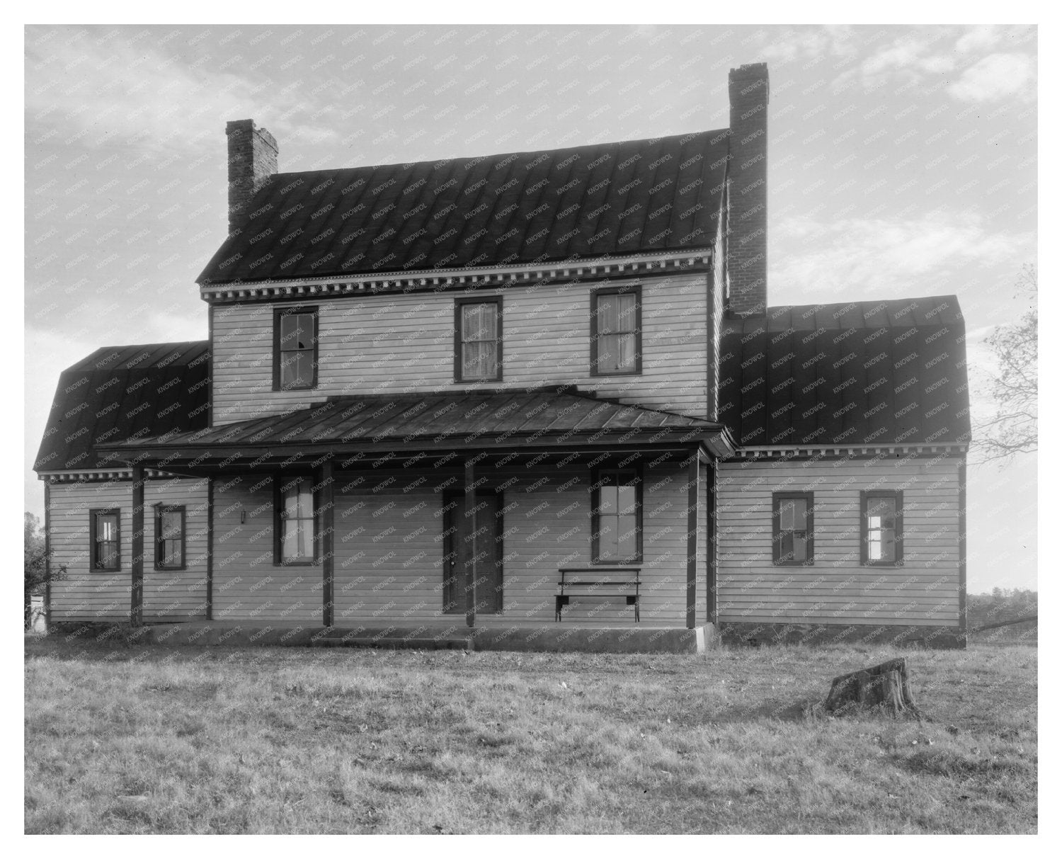 Danville, VA Residential Architecture Photo, 20th Century