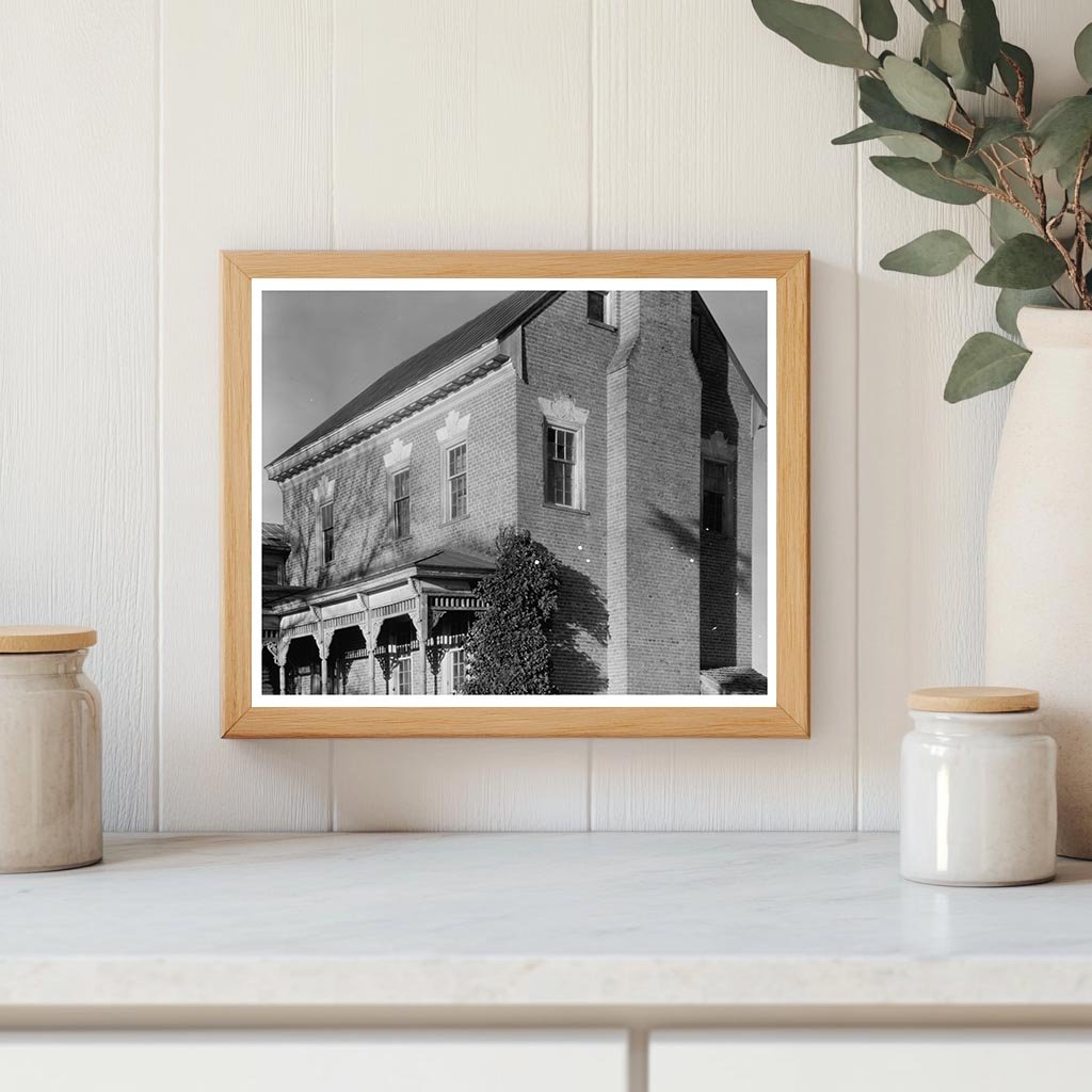 Chatham VA Brick House Photo, Early 20th Century