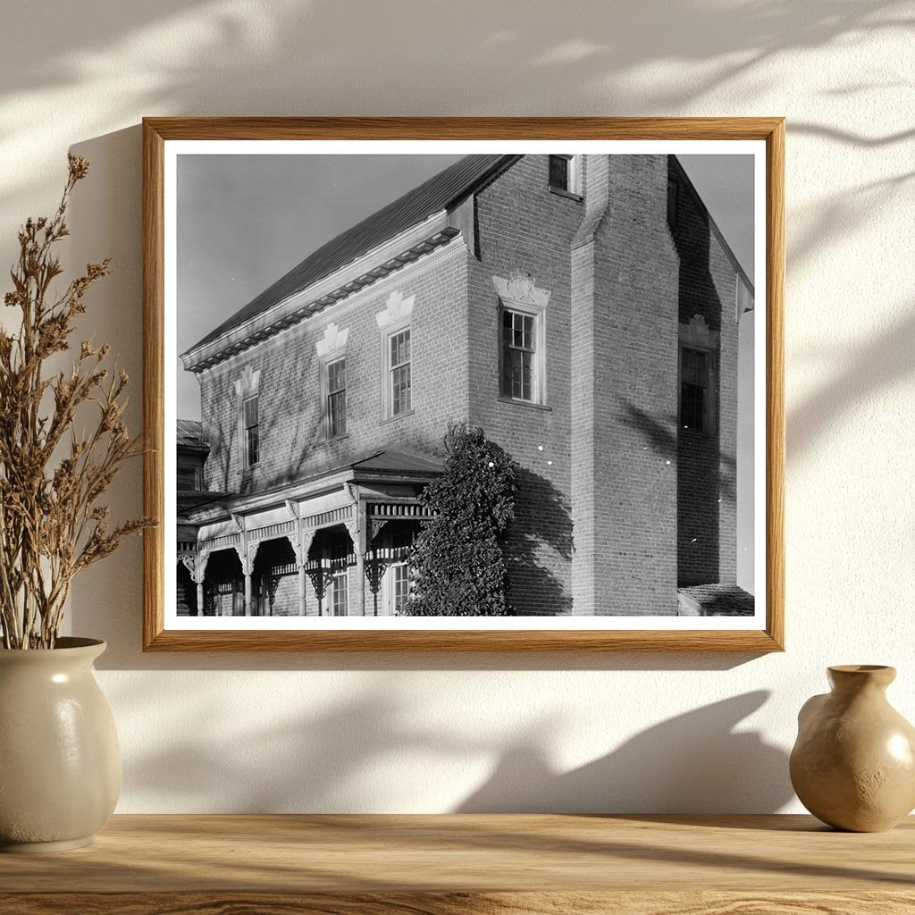 Chatham VA Brick House Photo, Early 20th Century