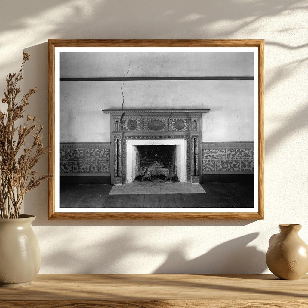 Chatham VA Interior Photo, Carnegie Survey 1953