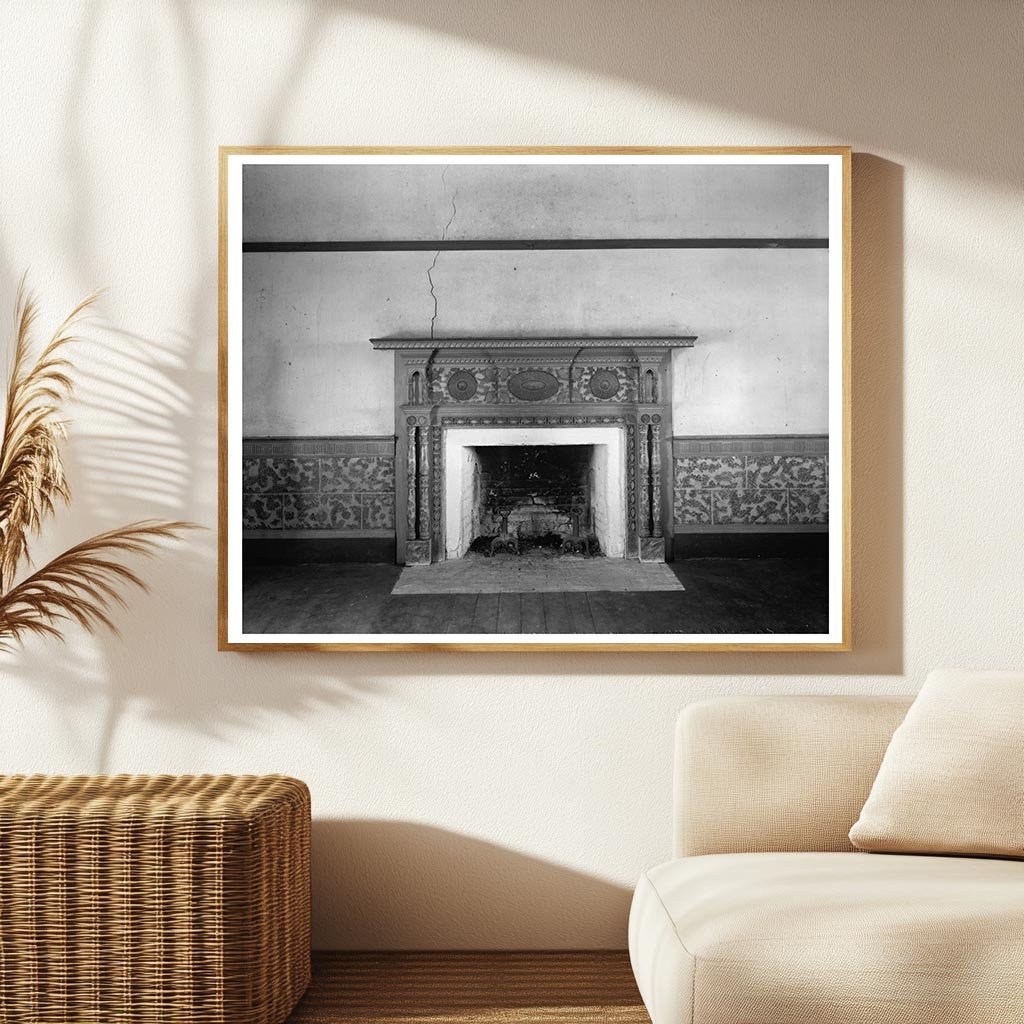 Chatham VA Interior Photo, Carnegie Survey 1953