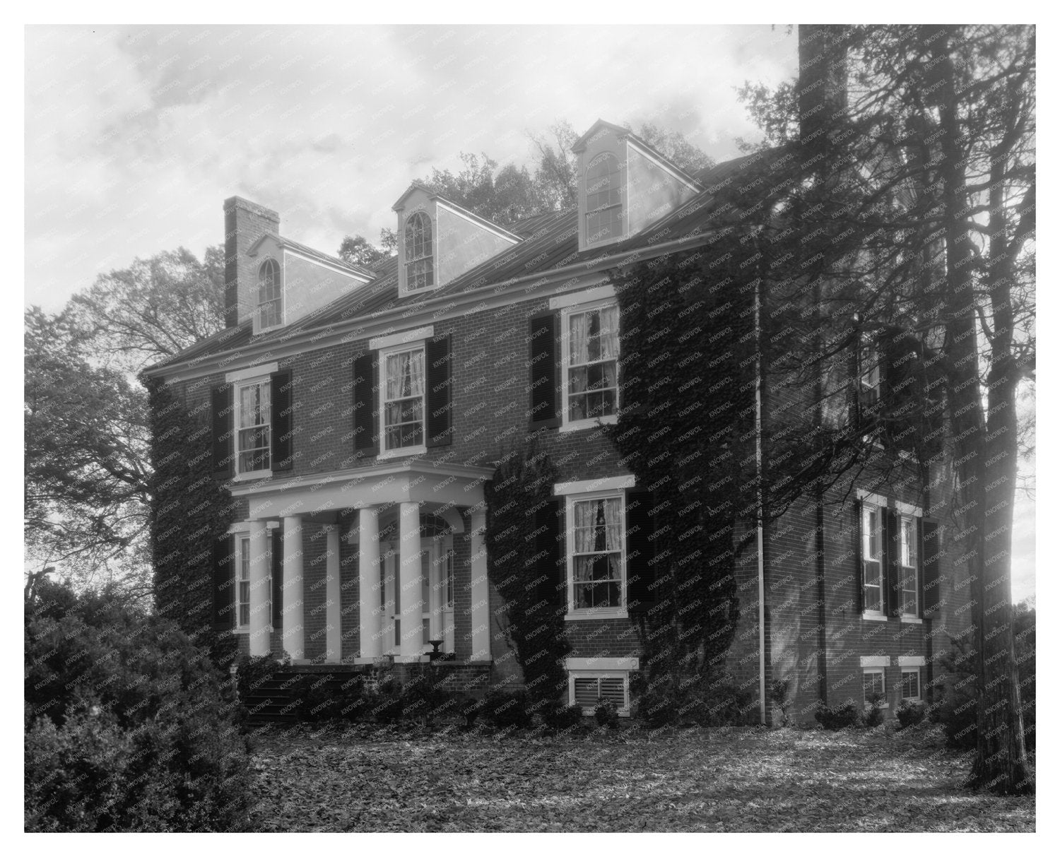 Historic House in Chatham, Virginia, 1830-1835