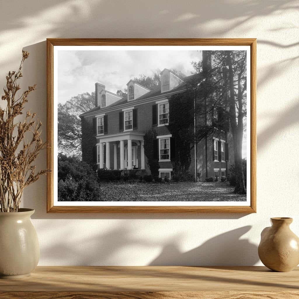 Historic House in Chatham, Virginia, 1830-1835