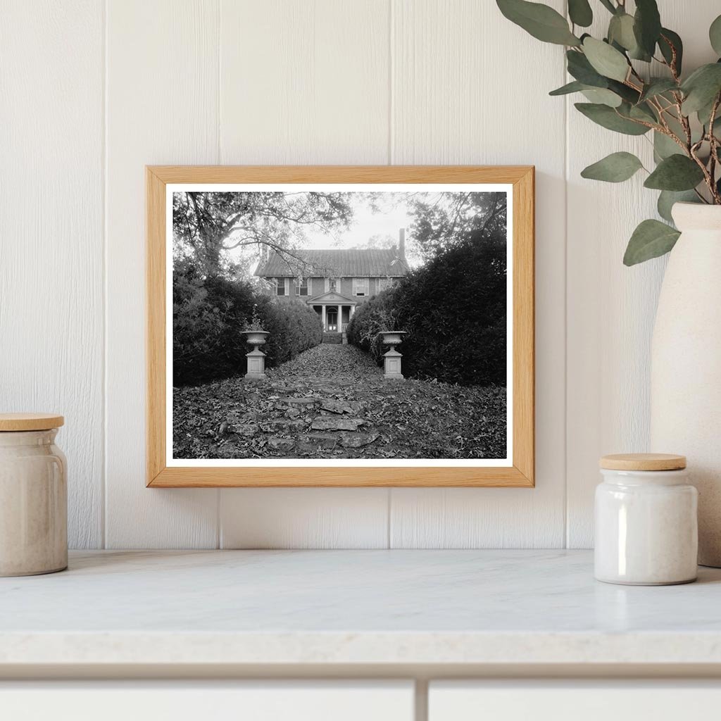 Historic Building in Danville, Virginia, 1825 Photo Archive