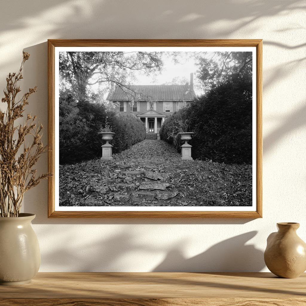 Historic Building in Danville, Virginia, 1825 Photo Archive