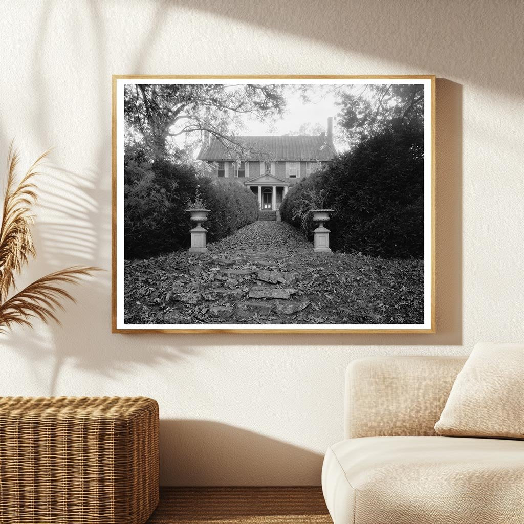 Historic Building in Danville, Virginia, 1825 Photo Archive