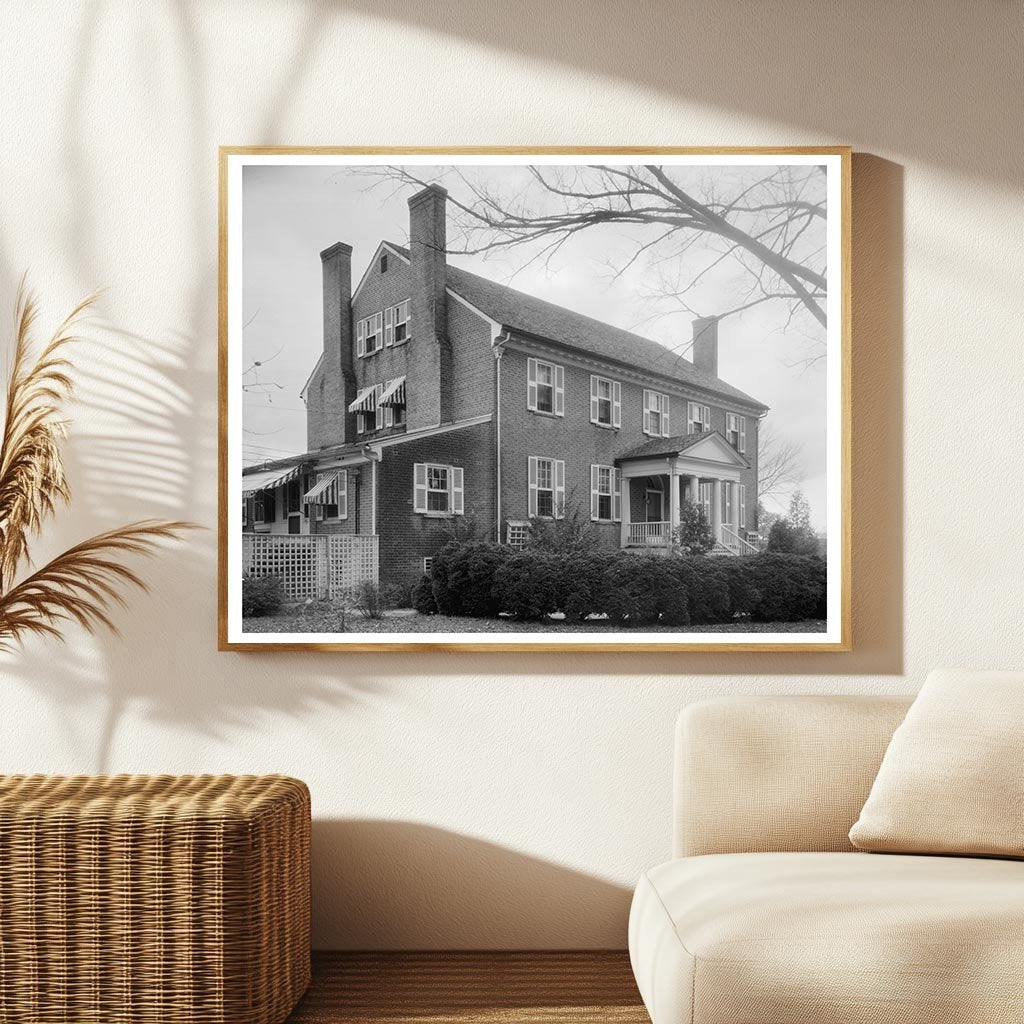 1825 Residence in Pittsylvania County, VA - Historical Photo